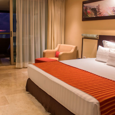 Balcony-Bed-One-Bedroom-Suite-Sunset-Plaza-Beach-Resort-Spa-Puerto-Vallarta