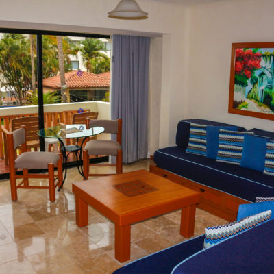 Living-Room-2-bedrooms-Suite-Plaza-Pelicanos-Grand-Beach-Resort-Puerto-Vallarta